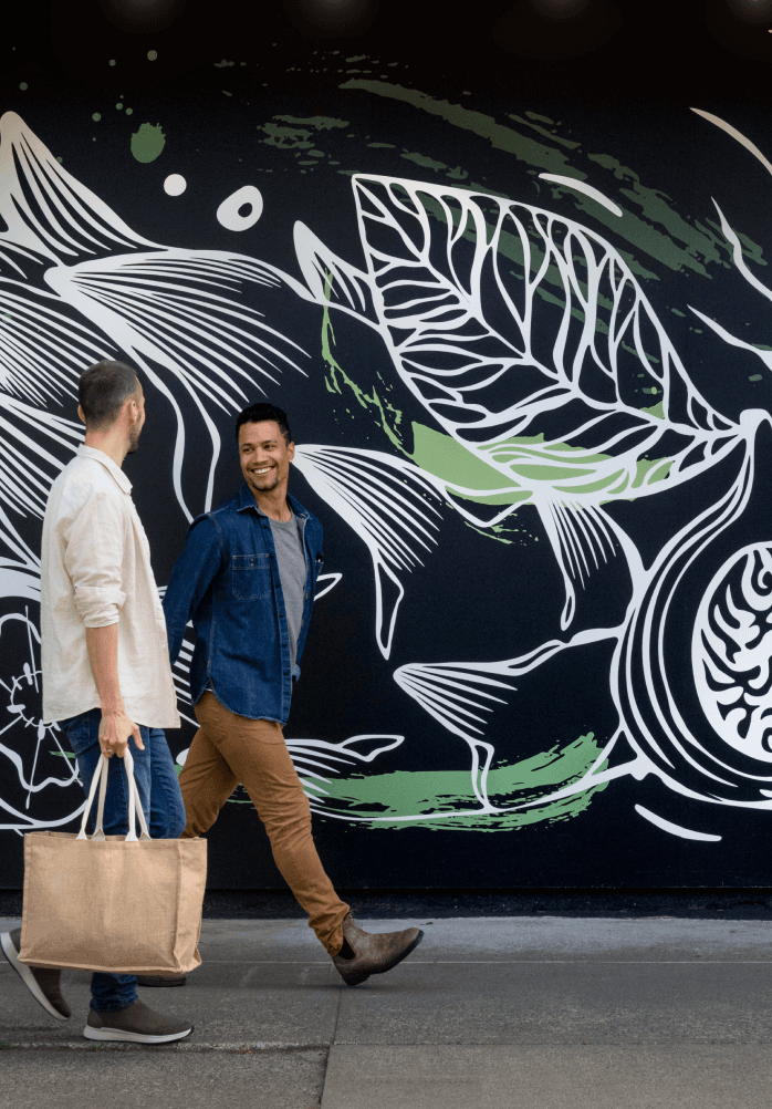 explores Cook Street Village