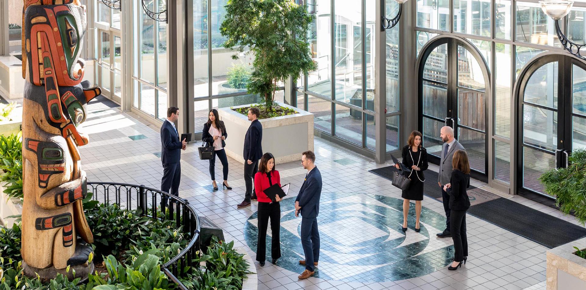 Members on the ground floor at VCC