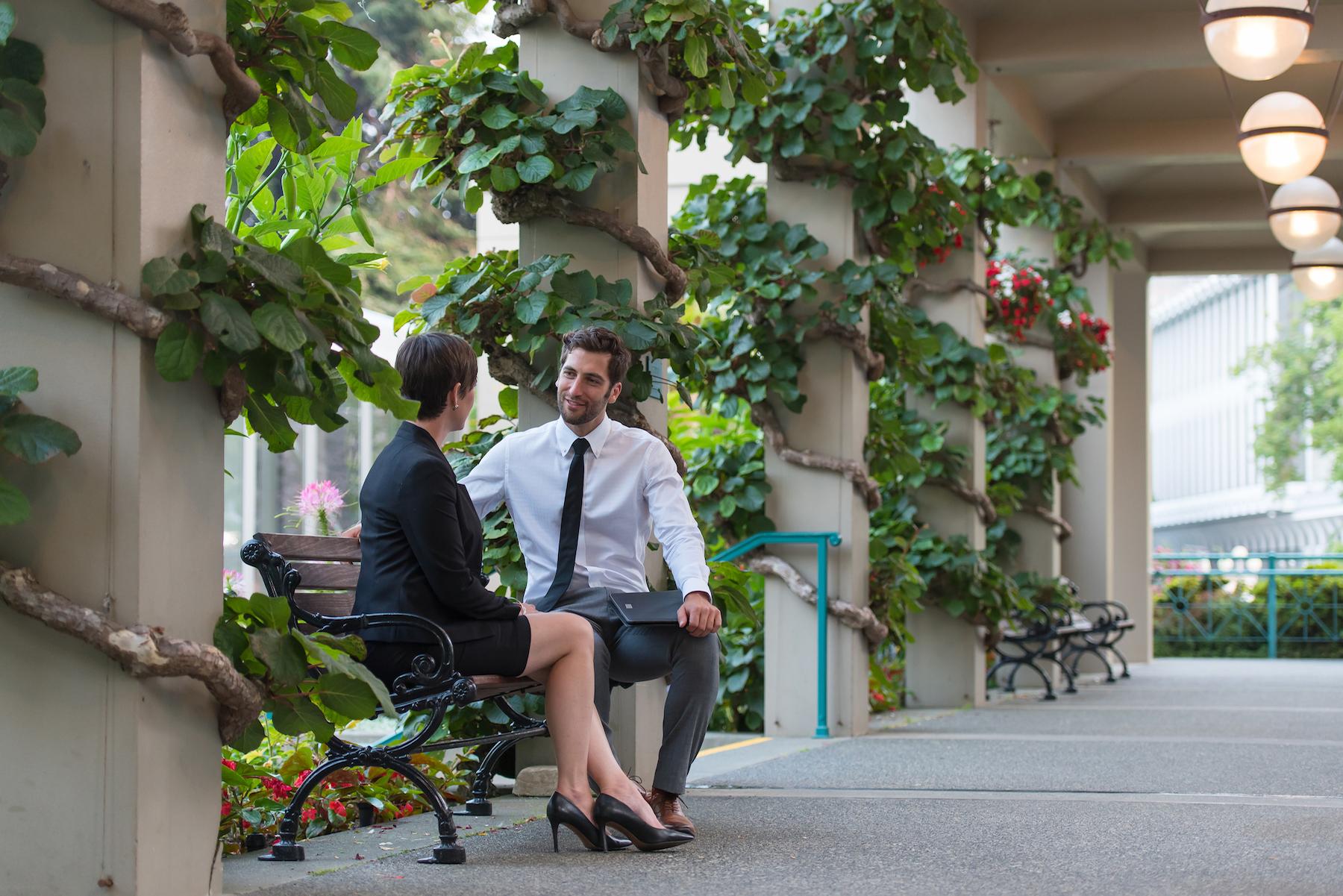 People Talking at VCC